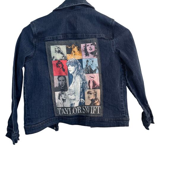 Gymboree Other - Gymboree Jacket Girls Large 10-12 Taylor Swift Denim Long Sleeve Jean